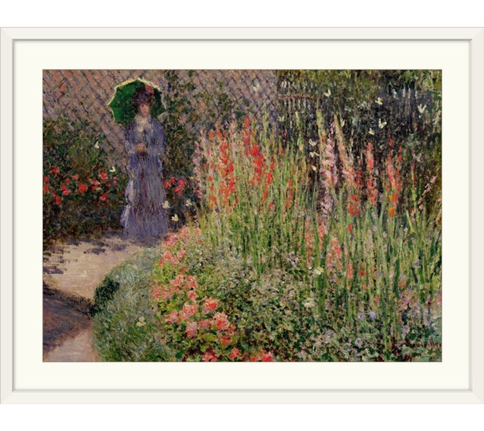 The Twillery Co.® Claude Gladioli, C.1876 by Claude Print Wayfair